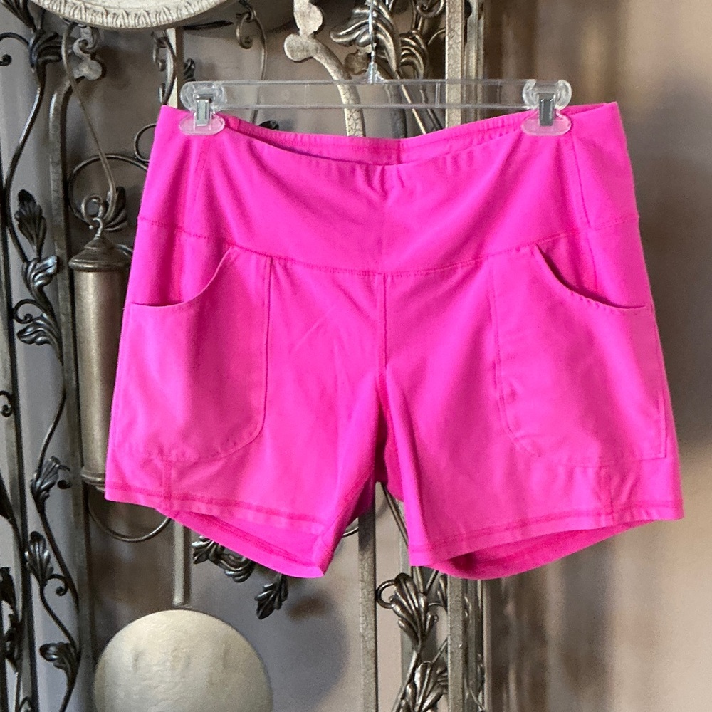 Bright Pink Women's Athletic Shorts